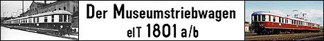 Der Museumstriebwagen elT 1801 a/b